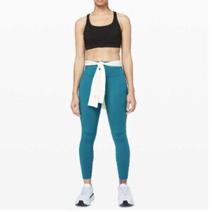 Lululemon Fast and Free Tight II 25" *Non-Reflective Nulux Size 4 Cyprus